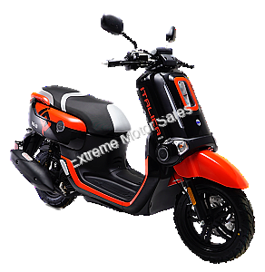 Italica Motors IQ 150cc Scooter Moped with LED Lights-1 Year Warranty