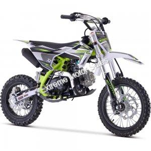 MotoTec X2 110cc Kids Youth 4-Stroke Gas Dirt Bike Semi Automatic