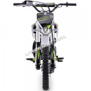 MotoTec X2 110cc Kids Youth 4-Stroke Gas Dirt Bike Semi Automatic