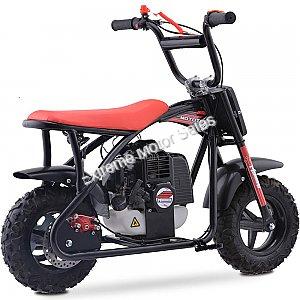 MotoTec Bandit 52cc 2-Stroke Kids Gas Mini Bike Retro Style
