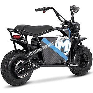 MotoTec 48v 1000w Electric Powered Mini Bike | MT-MiniBike-48v-1000w