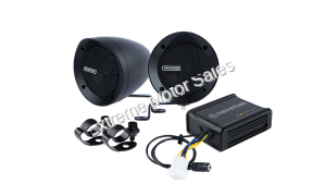 Memphis MXABMB2 - 2 Black Bullet Style Powersports Speaker Kit