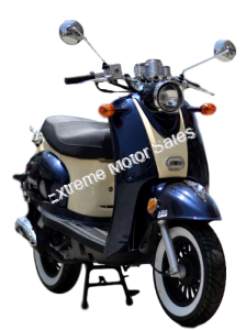 Amigo Magari 50cc Scooter Moped Classic Retro Style Vespa Clone