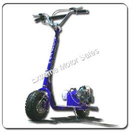 ScooterX 49cc Dirt Dog Gas Scooter Stand Up with Stunt Foot Pegs