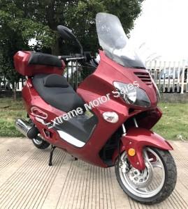 Ranger 250cc Street Legal Moped Scooter With LED Lights - MP3 Radio
