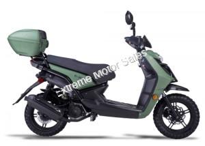 Amigo Jax RX150 150cc Gas Scooter Moped 4 Stroke USB and Trunk