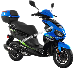 Italica Motors Ultra 50cc Gas Scooter Moped - 1 Year Warranty