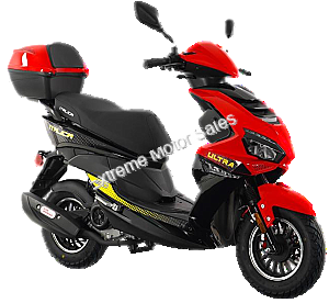 Italica Motors Ultra 50cc Gas Scooter Moped - 1 Year Warranty