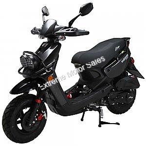 Amigo Warrior 150cc Gas Scooter Moped 4 Stroke USB CA Approved