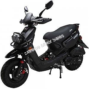 Amigo Warrior 150cc Gas Scooter Moped 4 Stroke USB CA Approved