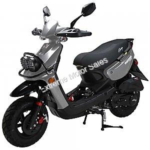 Amigo Warrior 150cc Gas Scooter Moped 4 Stroke USB CA Approved
