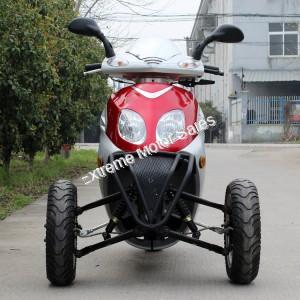 DF50TKA 50cc Reverse Trike Scooter 3 Wheel Moped