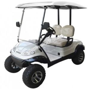 ICON i20L Lifted Electric Street Legal Golf Cart 2 Seat Neighborhood Vehicle