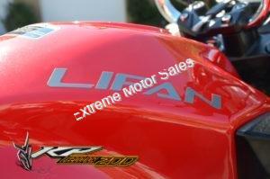 Lifan KP-200 Fuel Injected Motorcycle Liquid Cooled, Manual 200cc