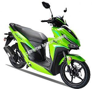 Italica Motors Matrix 150cc Scooter- Green Laser