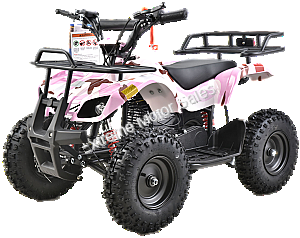 Mini Hunter 40cc Kids ATV Pink Camo