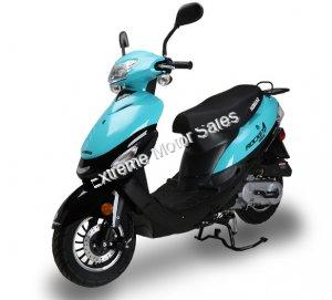4 stroke moped with pedals