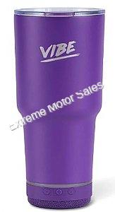 VIBE 28oz Speaker Tumbler Cup | Purple