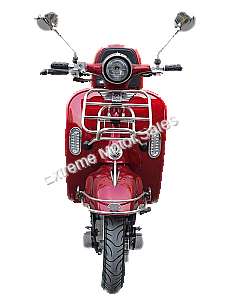 DF CRT Romeo 50cc Retro Style Street Legal Moped Automatic