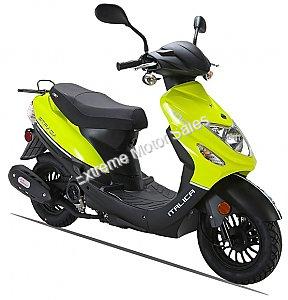 Italica Motors Strada 50cc Gas Scooter Moped - 1 Year Warranty