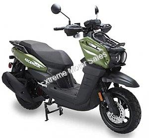 Icebear Ascend Tank 150cc PMZ150-1 Gas Scooter Moped Street Legal