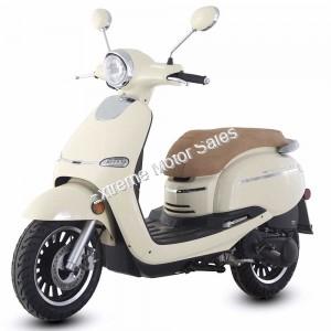 Trailmaster Turino 50A 50cc Gas Scooter Moped Retro Style