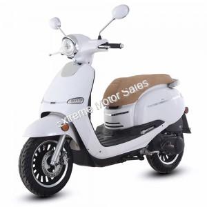 Trailmaster Turino 50A 50cc Gas Scooter Moped Retro Style
