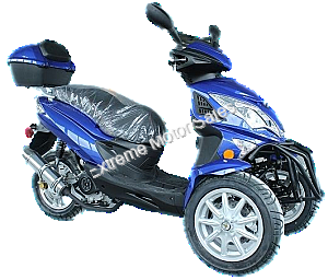 DF200TKA 200cc Reverse Trike Scooter 3 Wheel Moped