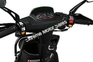 Amigo Warrior 150cc Gas Scooter Moped 4 Stroke USB CA Approved