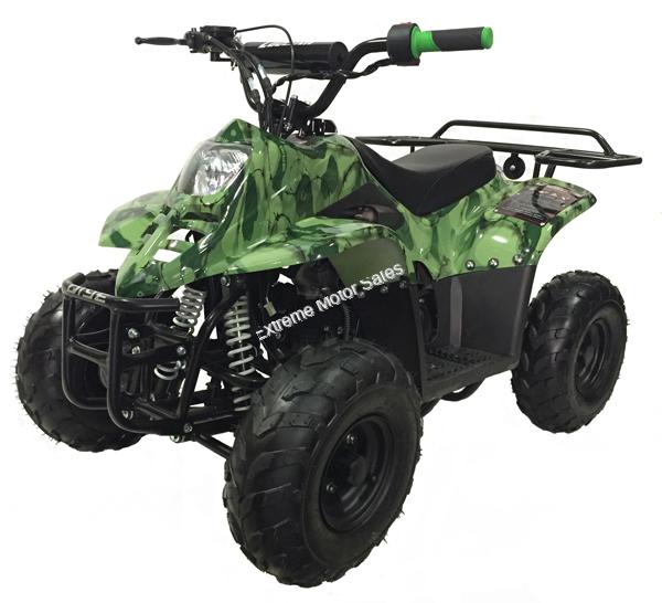 Kids 110cc Panther Youth Atv Quad 4