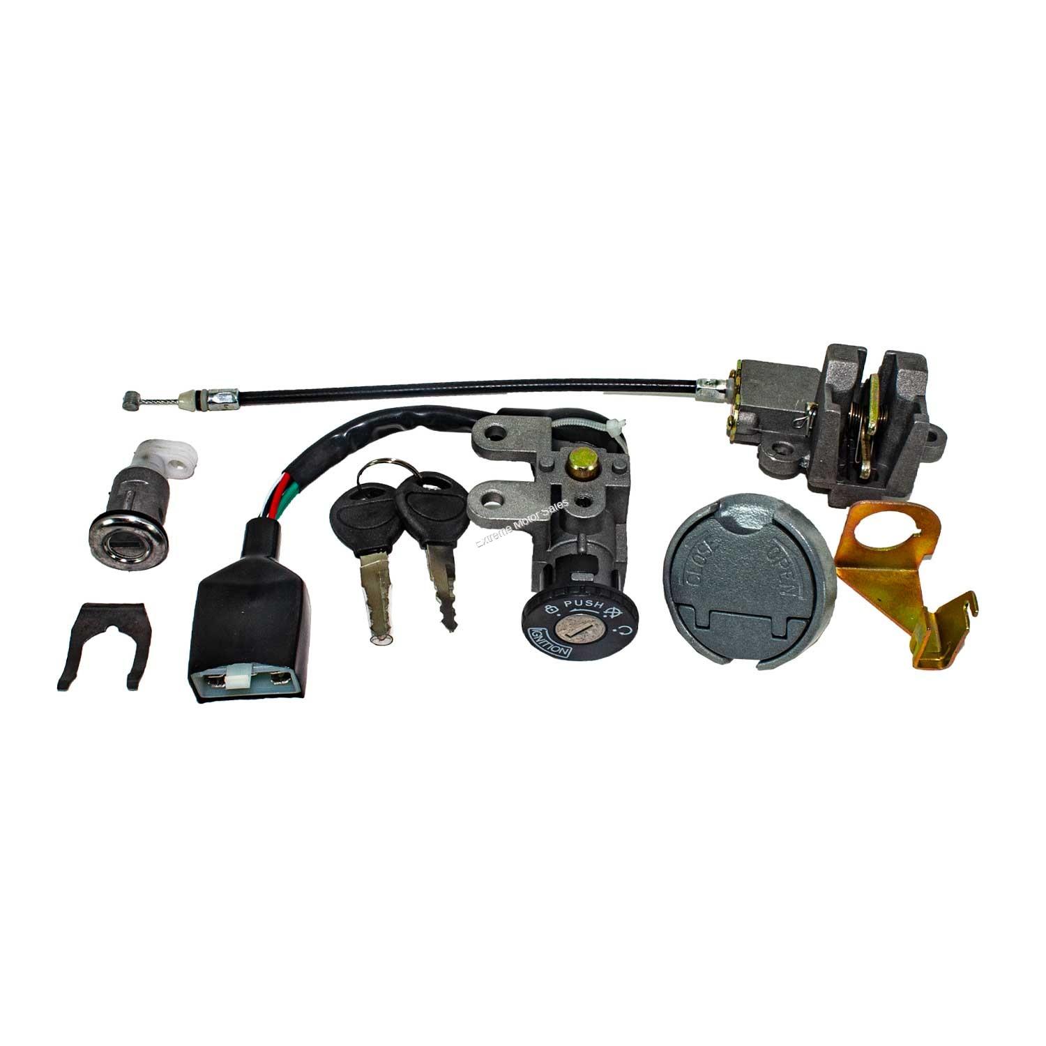 Wolf RX50 Ignition Switch Assembly 49cc 50cc Scooter > Electrical