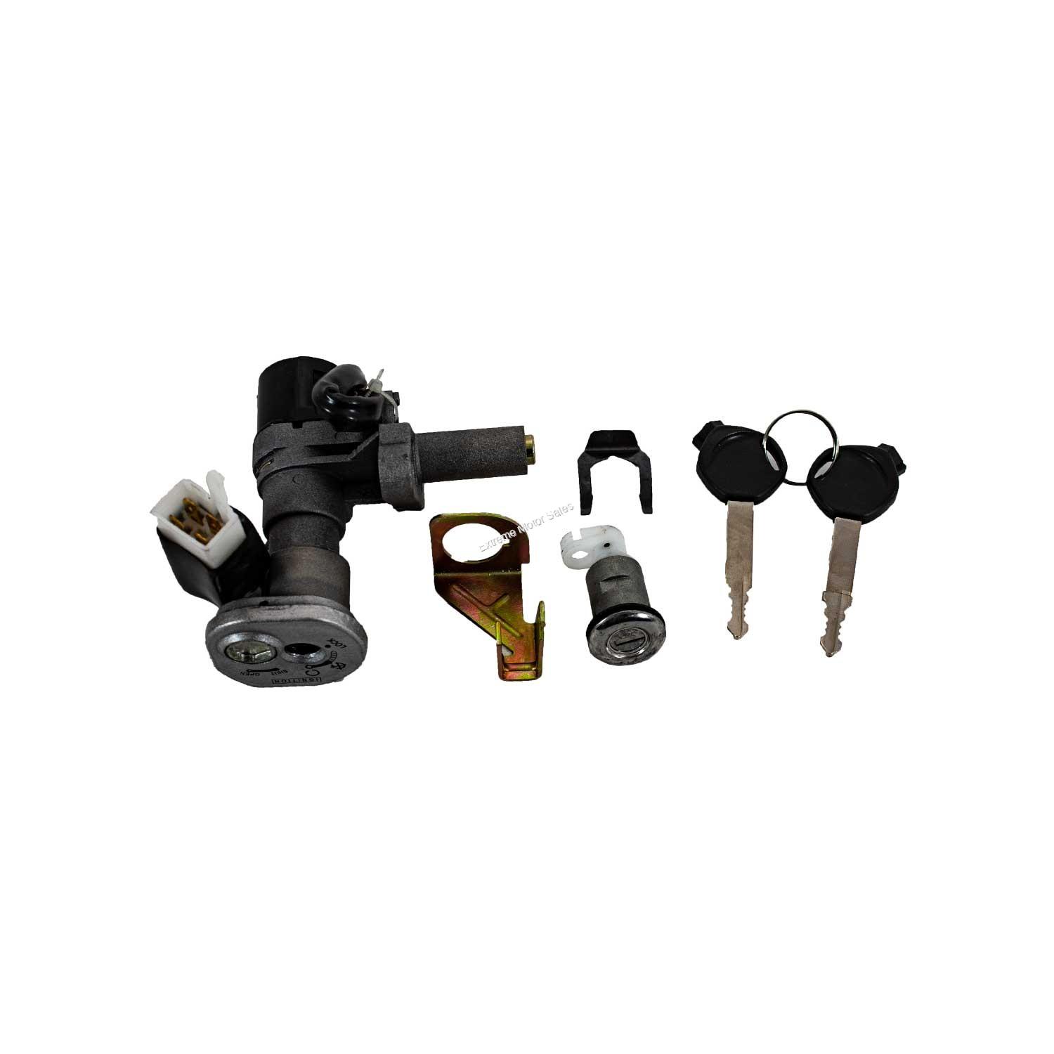 Wolf Rugby Ignition Switch Assembly 50cc 150cc Scooter > Electrical