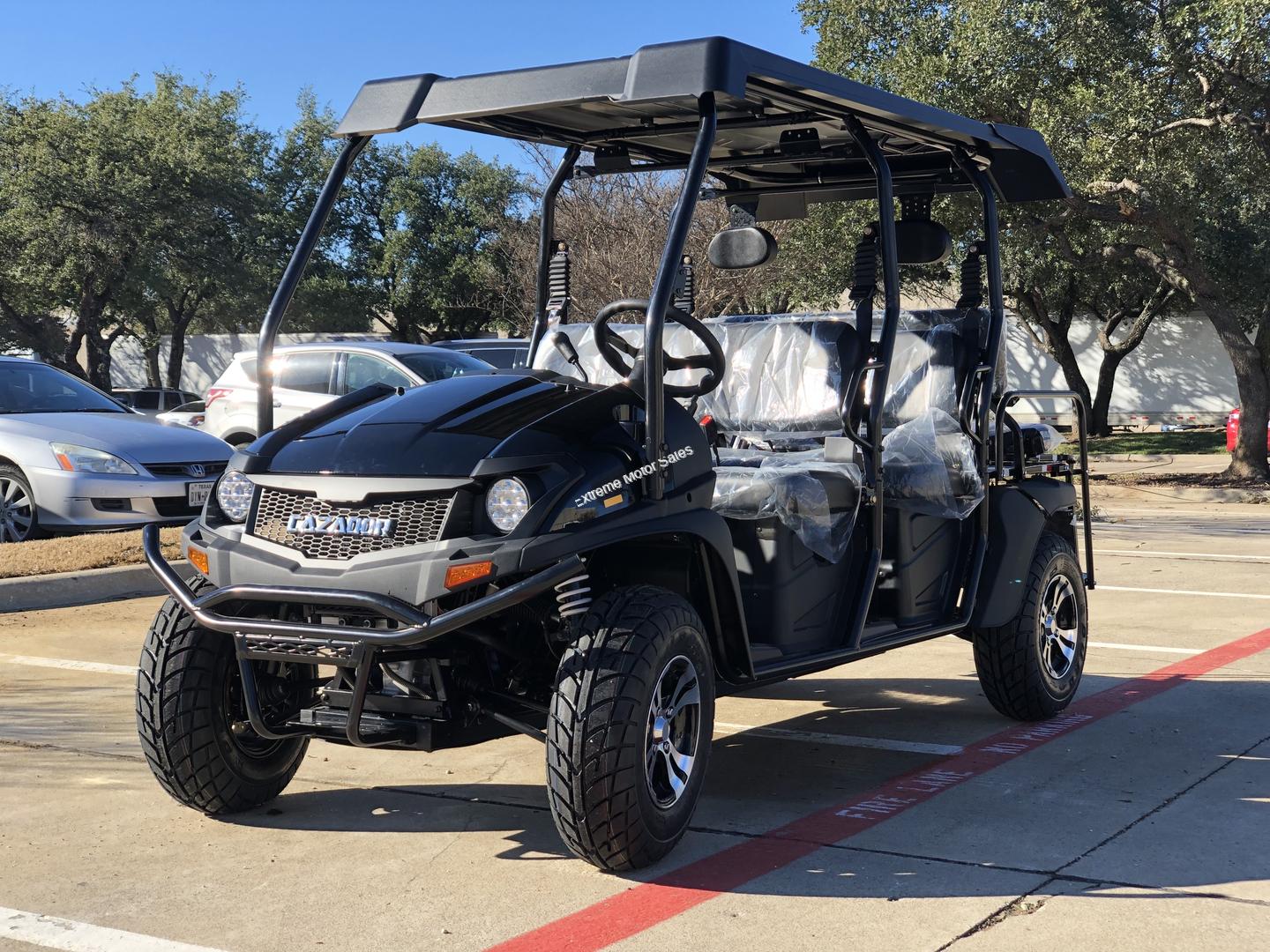 CAZADOR LIMO 400EFI Gas Golf Cart 6 Seat Injected UTV 2WD/4WD > Gas