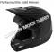 Fly Racing Off Road Helmet Elite Solid Matte Black For Kids