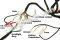 Wiring Harness Complete 150cc 125cc 4-stroke GY6 engine Sport Style scooters