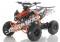 Apollo Blazer7 125cc Sport ATV Kids Quad 4 Wheeler Mid Size 7" Wheel