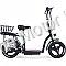 MotoTec Cruiser 48v 350w Lithium Electric Scooter with Basket