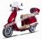 Amigo Avenza 50cc Scooter with USB, Windshield, Trunk, White wall