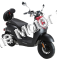 Italica Motors Mini 50cc Gas Scooter Moped Retro Style- 1 Year Warranty