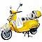 DF CRT Romeo 50cc Retro Style Street Legal Moped Automatic