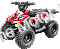 Vitacci RXR-110 Kids 110cc ATV Red