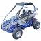 Trailmaster Mid XRX/R Go Kart Blue