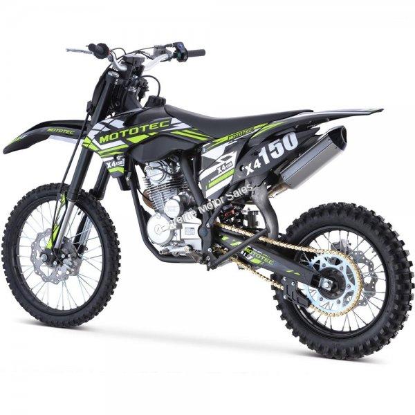 Extreme Motor Sales, Inc > Teen/Adult Dirt Bike > MotoTec X4 150cc 4