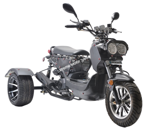 Boom Ryker 150cc Scooter Gas Trike 3 Wheel Moped Ruckus Copy > 150cc Trike Scooter > Extreme