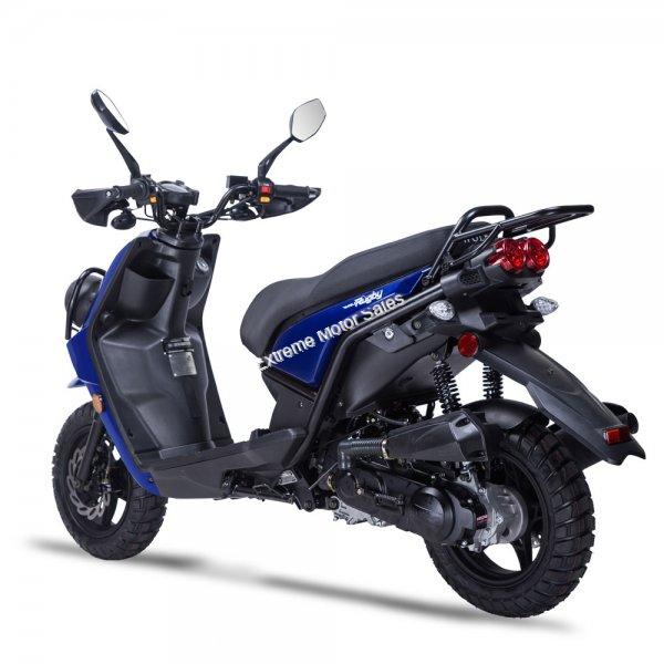 Extreme Motor Sales, Inc > 50cc Scooters > Wolf Rugby 50cc Scooter