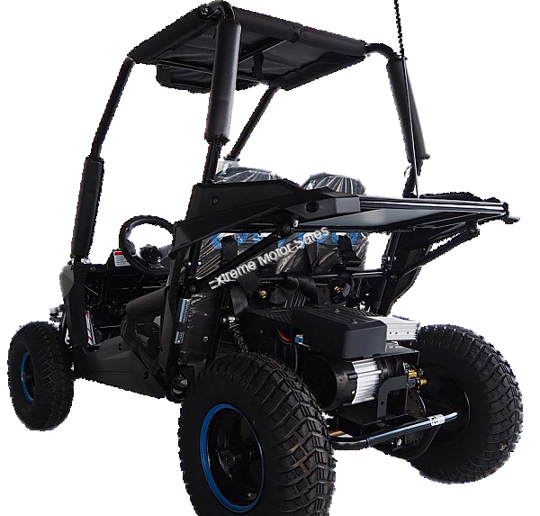 TrailMaster Cheetah i6 Electric Go Kart Go Cart Buggy 650W > UTVSXS