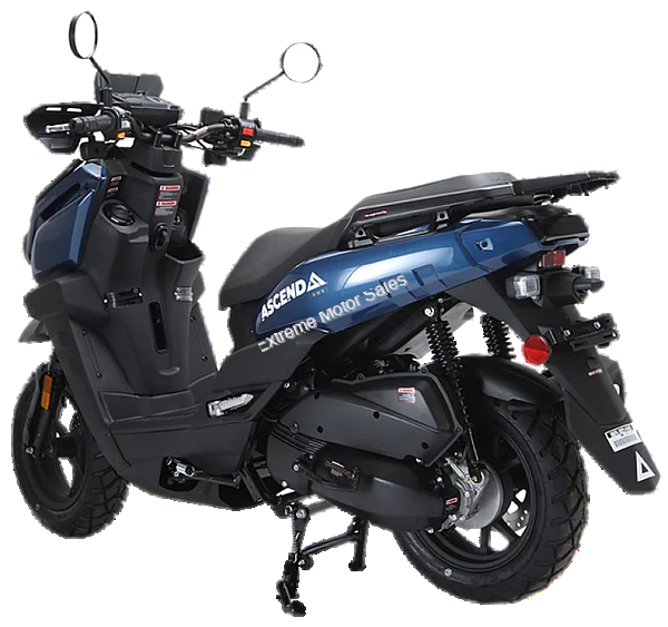 Icebear Ascend Tank 150cc PMZ1501 Gas Scooter Moped Street Legal