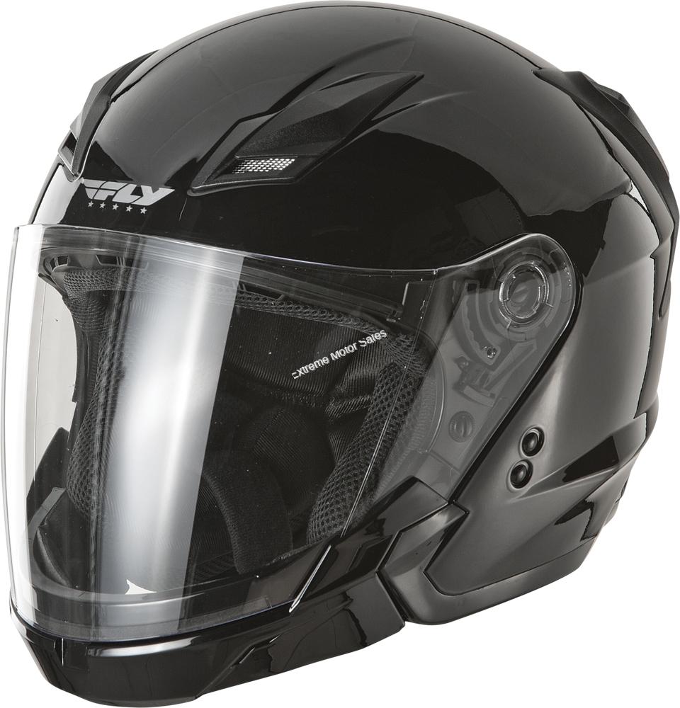 Fly Street Tourist Scooter Helmet DOT Motorcycle hybrid > Open Face