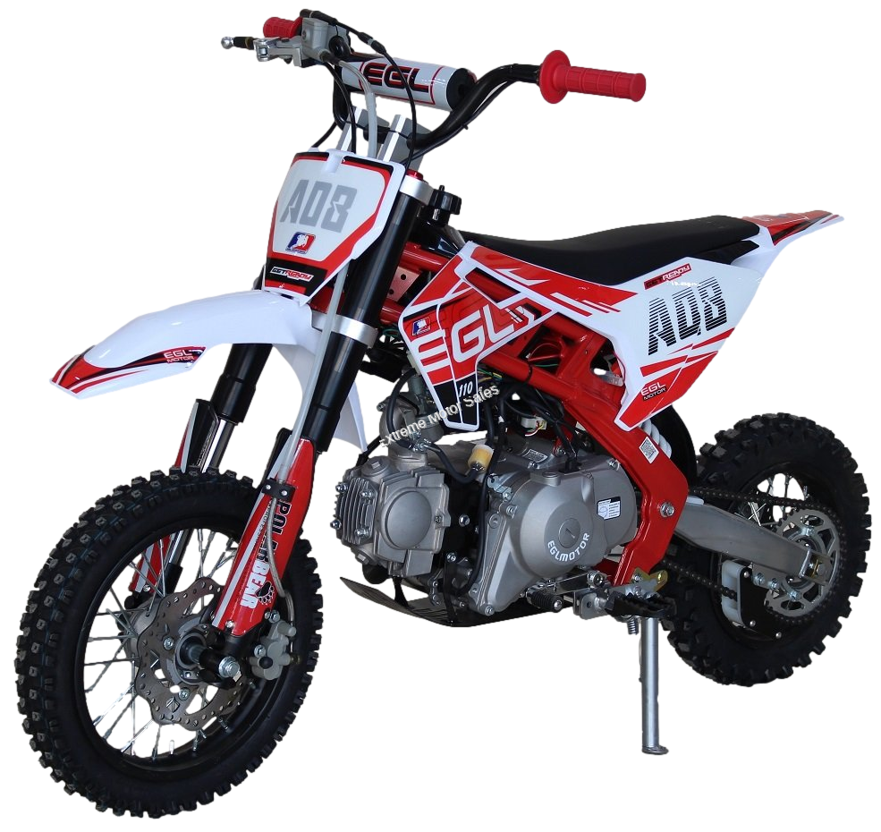 EGL A08A Pro 110cc Dirt Bike Semi Automatic Pit Bike > Kids