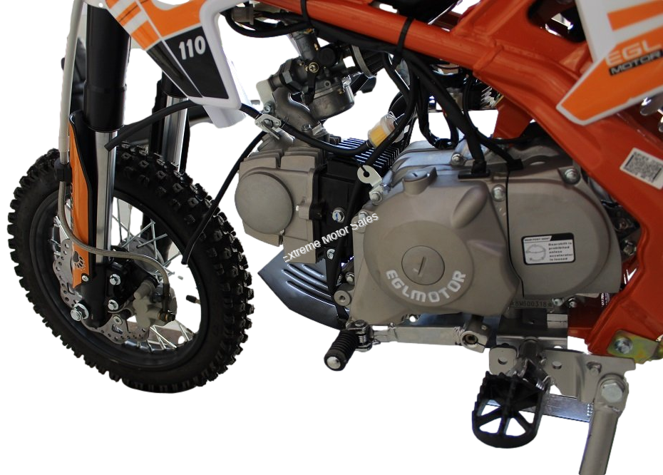 EGL A08A Pro 110cc Dirt Bike Semi Automatic Pit Bike > Kids